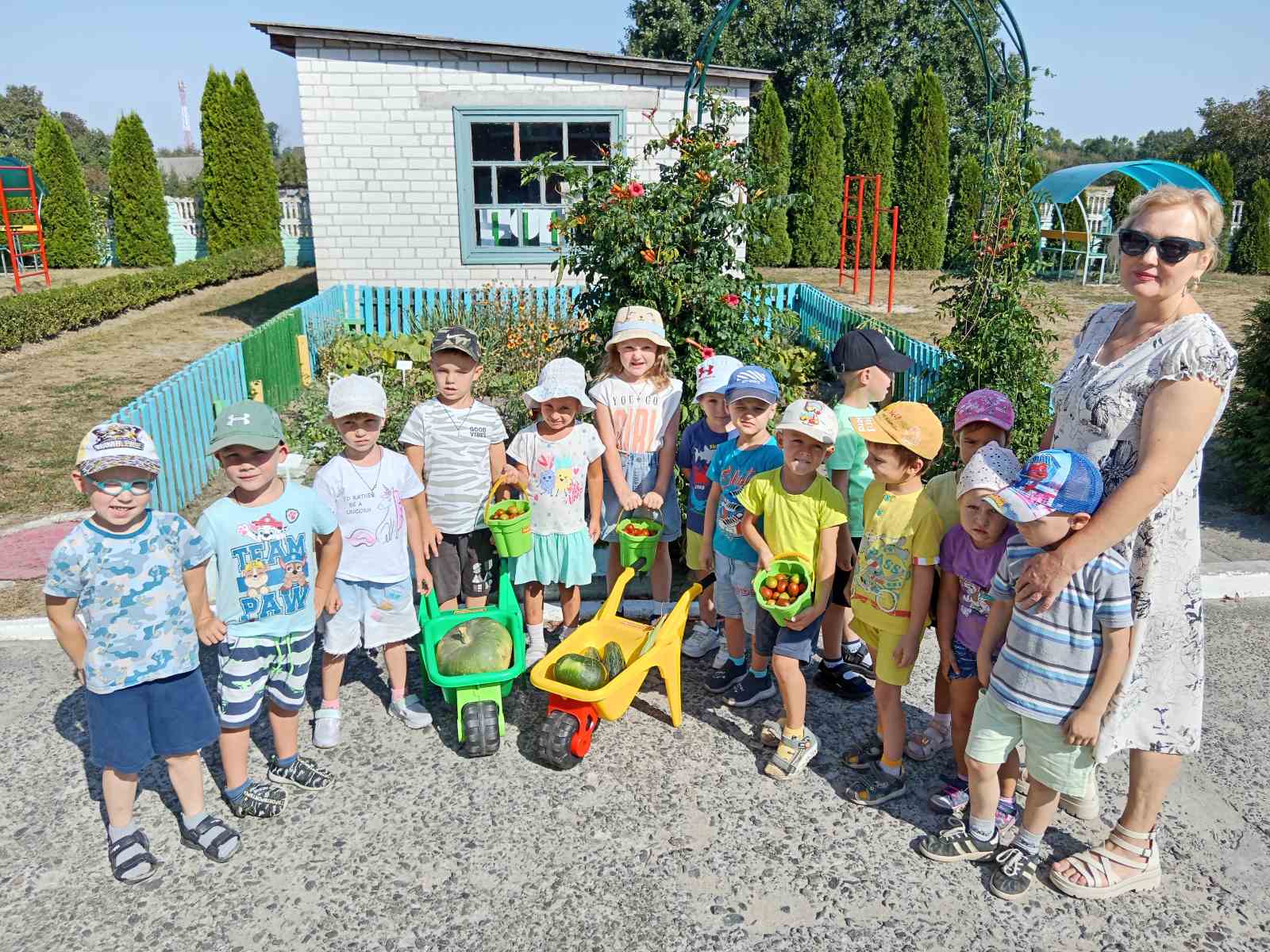 Маленькие агрономы из детского сада